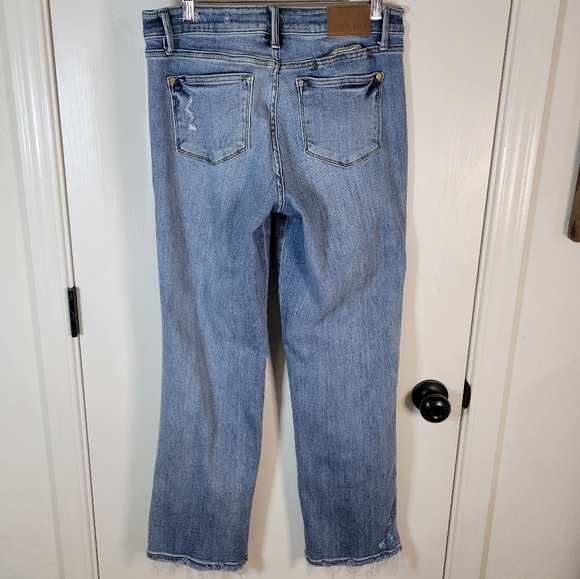 Judy Blue Dad Jeans Size 9/29 Extra Back Pocket Relaxed Fit High Rise - Picture 7 of 10